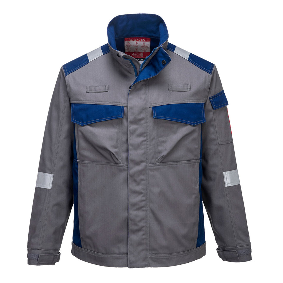 Giacca Bizflame Ultra bicolore Portwest personalizzato con logo - Pubblienne