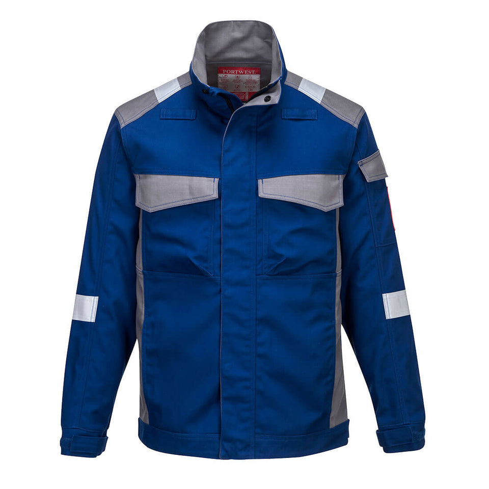 Giacca Bizflame Ultra bicolore Portwest personalizzato con logo - Pubblienne