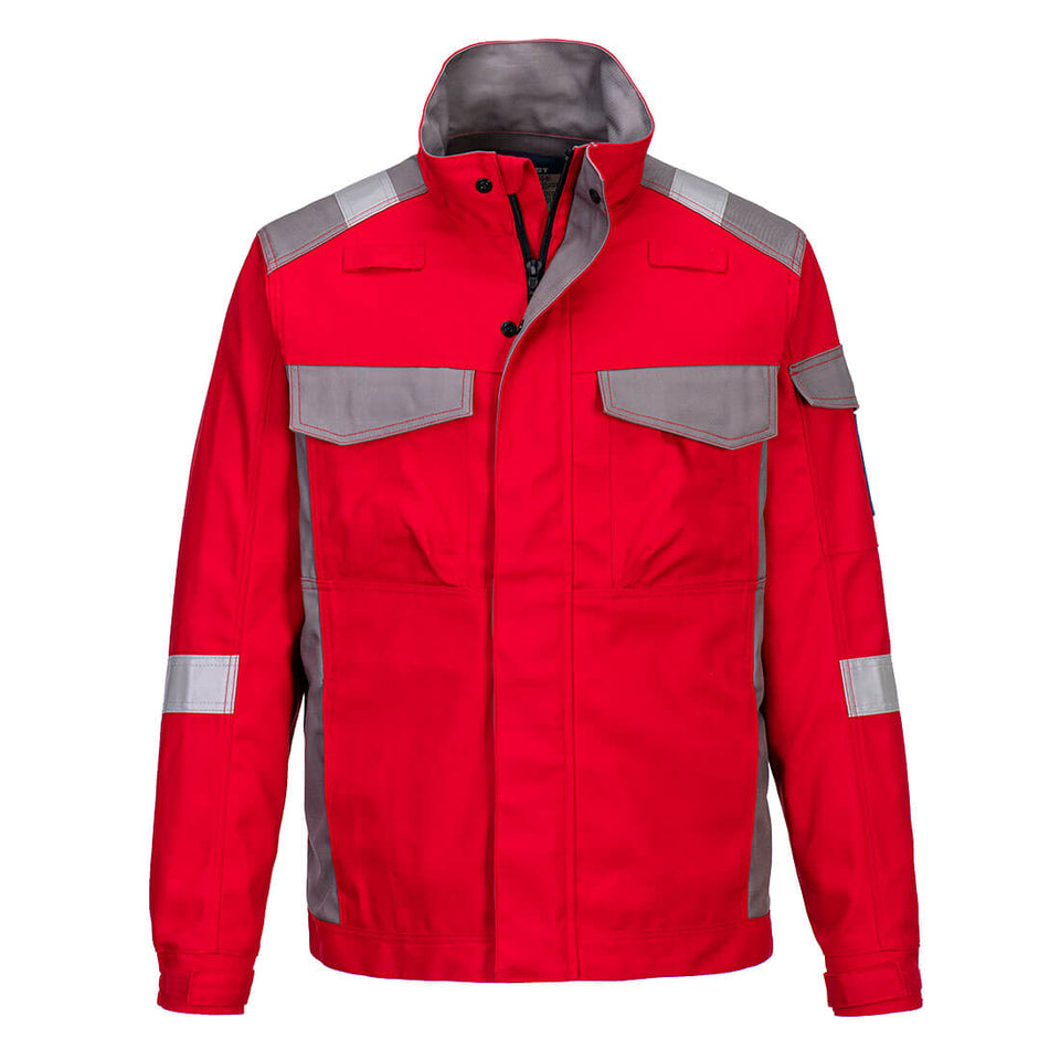Giacca Bizflame Ultra bicolore Portwest personalizzato con logo - Pubblienne