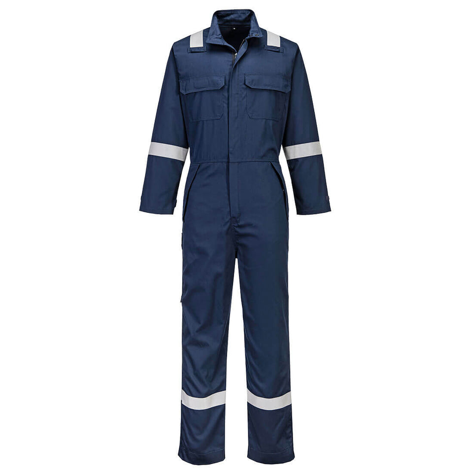 Tuta FR resistente alle sostanze chimiche Portwest personalizzato con logo - Pubblienne