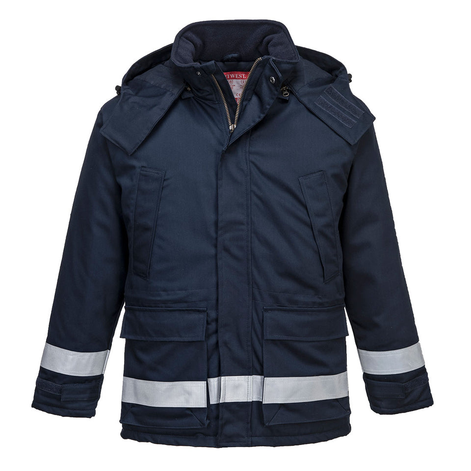 Giacca invernale FR antistatica Portwest personalizzato con logo - Pubblienne