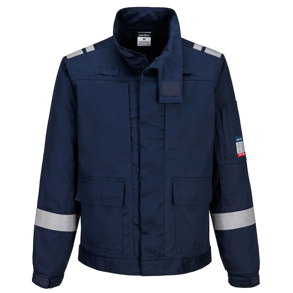 Giacca leggera Bizflame Plus Portwest personalizzato con logo - Pubblienne