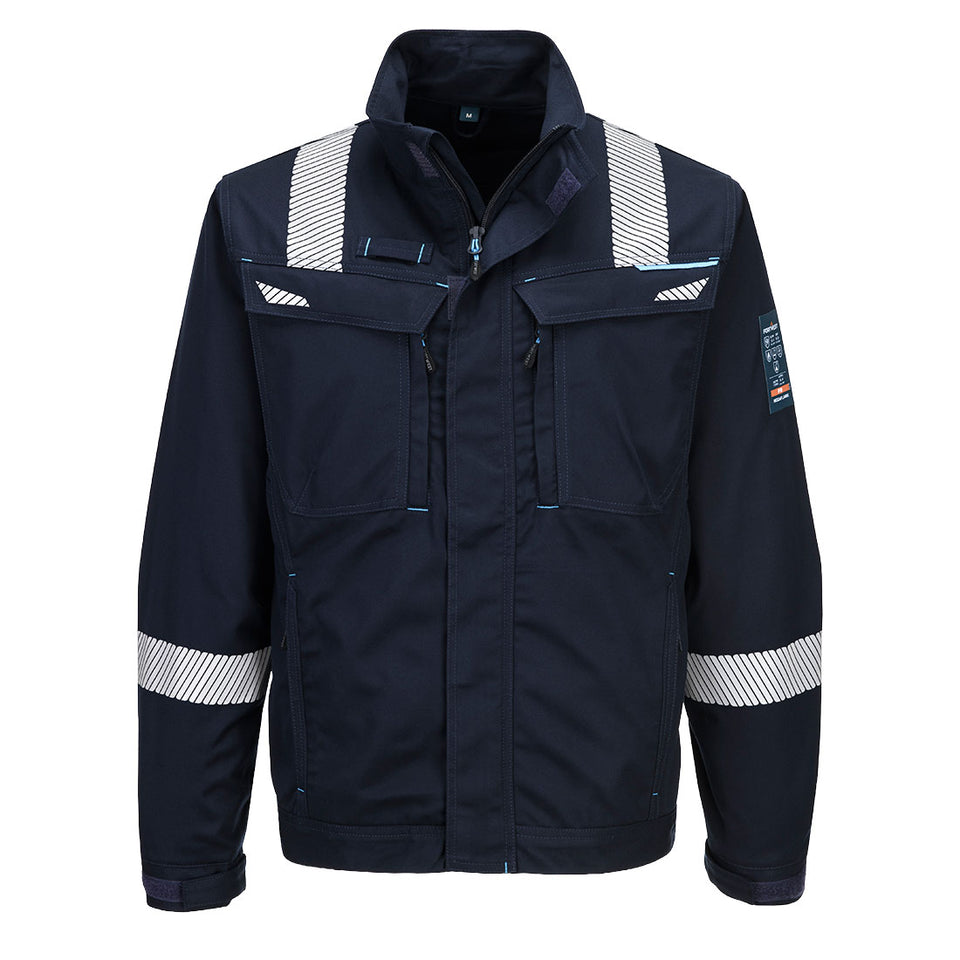 Giacca da lavoro WX3 FR Modaflame Portwest personalizzato con logo - Pubblienne