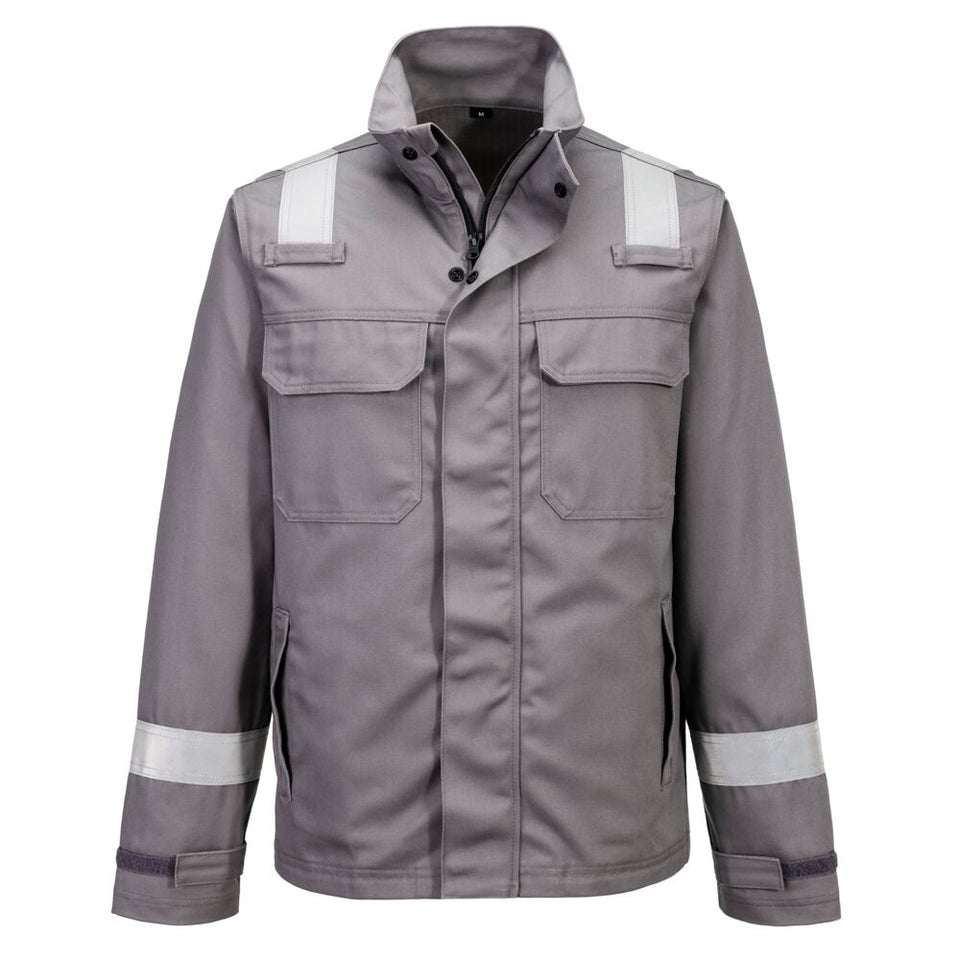 Giacca FR resistente alle sostanze chimiche Portwest personalizzato con logo - Pubblienne