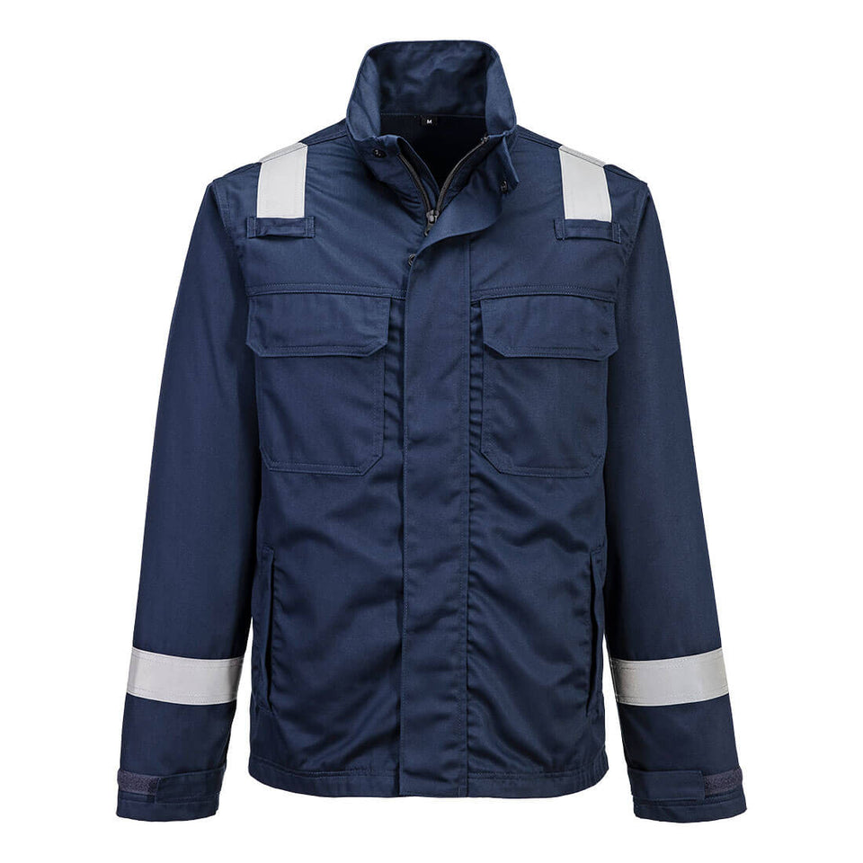 Giacca FR resistente alle sostanze chimiche Portwest personalizzato con logo - Pubblienne
