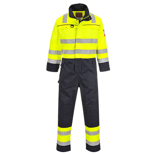 Tuta Hi-Vis multi norma Portwest personalizzato con logo - Pubblienne