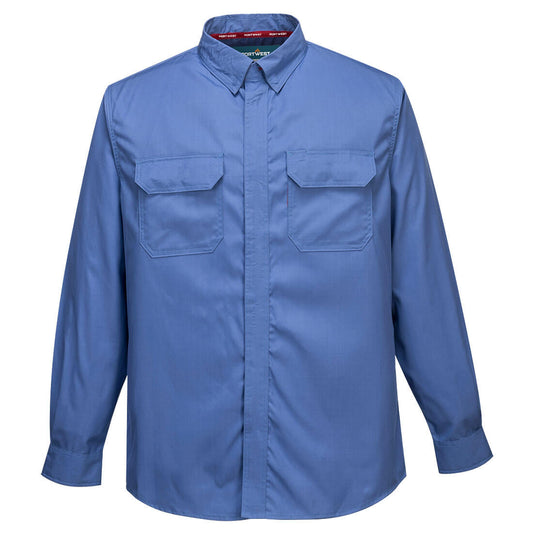 Camicia Bizflame Plus Trivalente Portwest personalizzato con logo - Pubblienne
