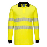 Polo PW3 FR Modaflame  Hi-Vis Portwest personalizzato con logo - Pubblienne
