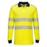 Polo PW3 FR Modaflame  Hi-Vis Portwest personalizzato con logo - Pubblienne