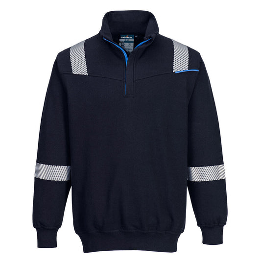 Felpa FR Modaflame WX3 Portwest personalizzato con logo - Pubblienne