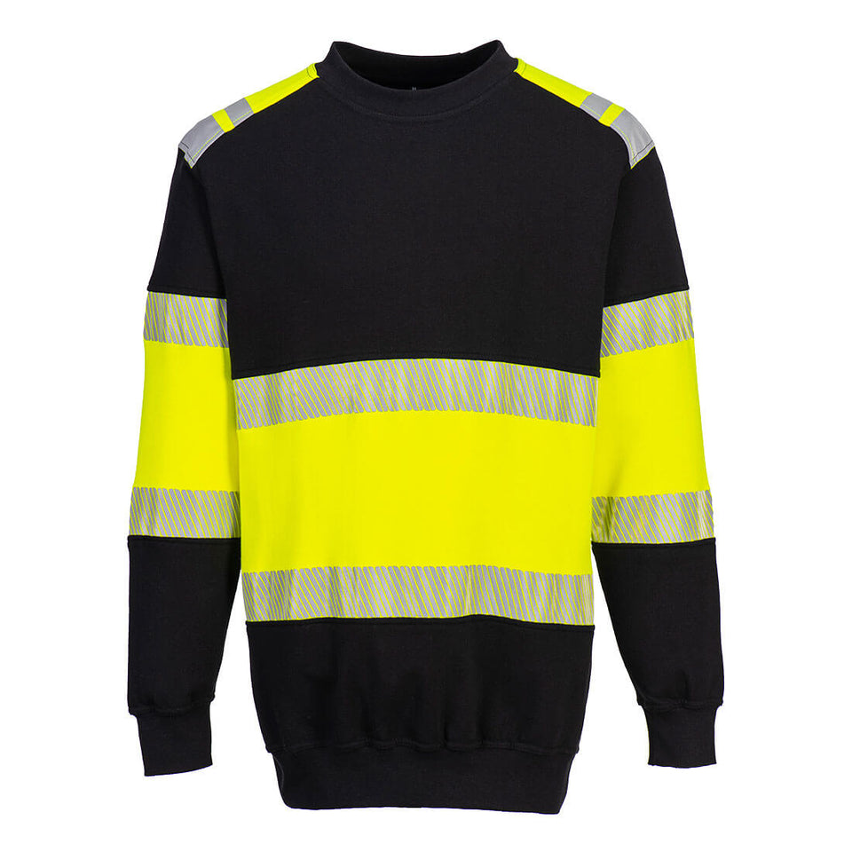 Felpa PW3 FR Modaflame classe 1 Portwest personalizzato con logo - Pubblienne