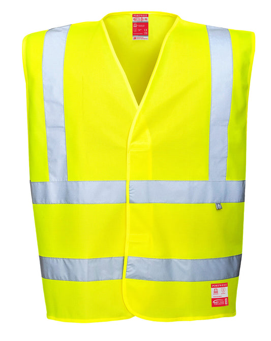 Gilet Hi-Vis ignifugo - antistatico Portwest personalizzato con logo - Pubblienne