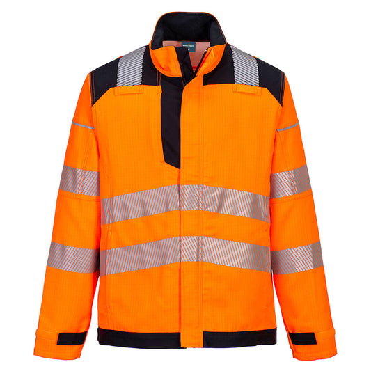 Giacca da lavoro PW3 FR Modaflame HVO Portwest personalizzato con logo - Pubblienne