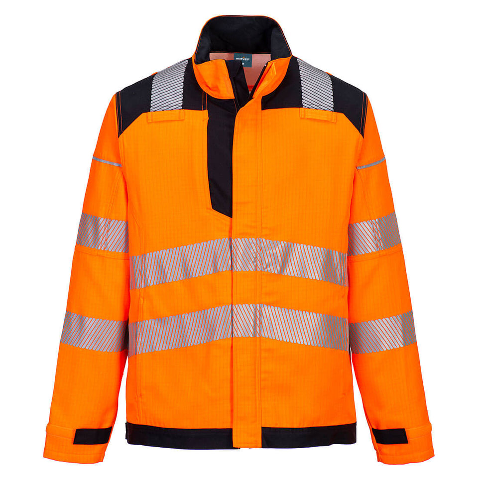 Giacca da lavoro PW3 FR Modaflame HVO Portwest personalizzato con logo - Pubblienne