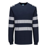T-Shirt manica lunga PW3 Modaflame Knit Portwest personalizzato con logo - Pubblienne
