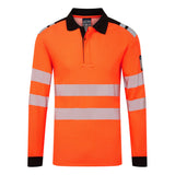 Polo manica lunga PW3 Modaflame Knit HVO Portwest personalizzato con logo - Pubblienne