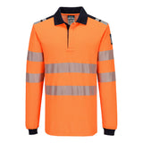 Polo manica lunga PW3 Modaflame Knit HVO Portwest personalizzato con logo - Pubblienne