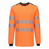 T-Shirt manica lunga PW3 Modaflame Knit HVO FR Portwest personalizzato con logo - Pubblienne