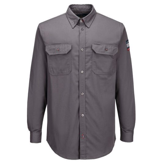 Camicia Ignifuga Bizflame 88/12 Portwest personalizzato con logo - Pubblienne