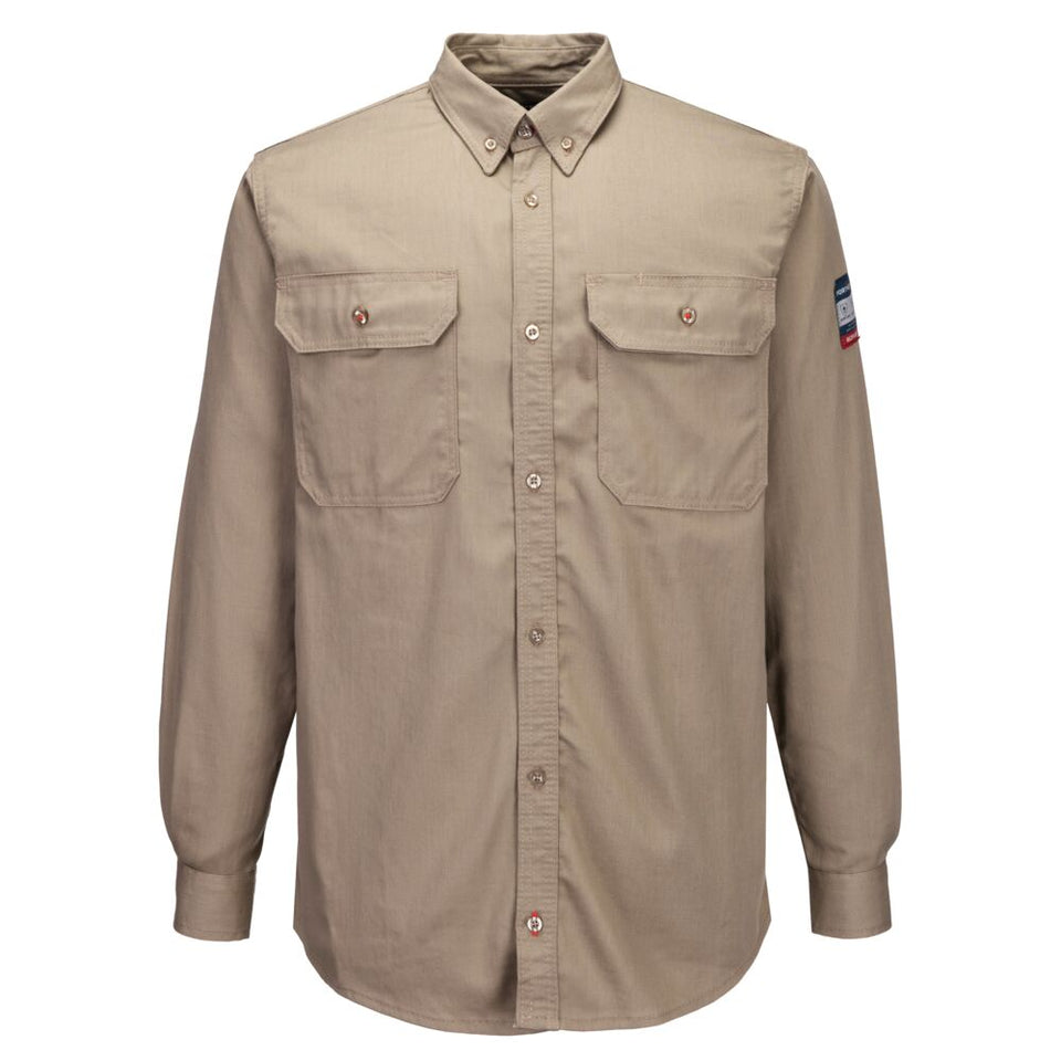 Camicia Ignifuga Bizflame 88/12 Portwest personalizzato con logo - Pubblienne