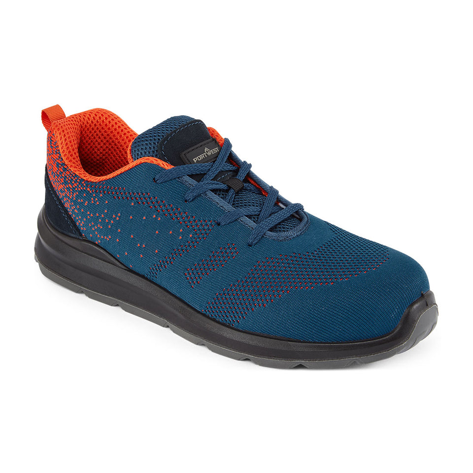 Scarpe trainer leggere S1 FO SR Portwest personalizzato con logo - Pubblienne