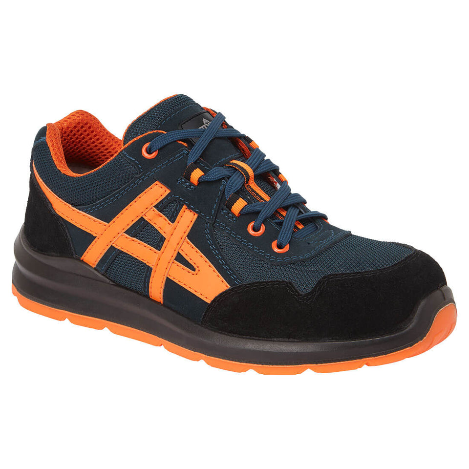 Scarpe in pelle e acciaio S1 FO SR Portwest personalizzato con logo - Pubblienne