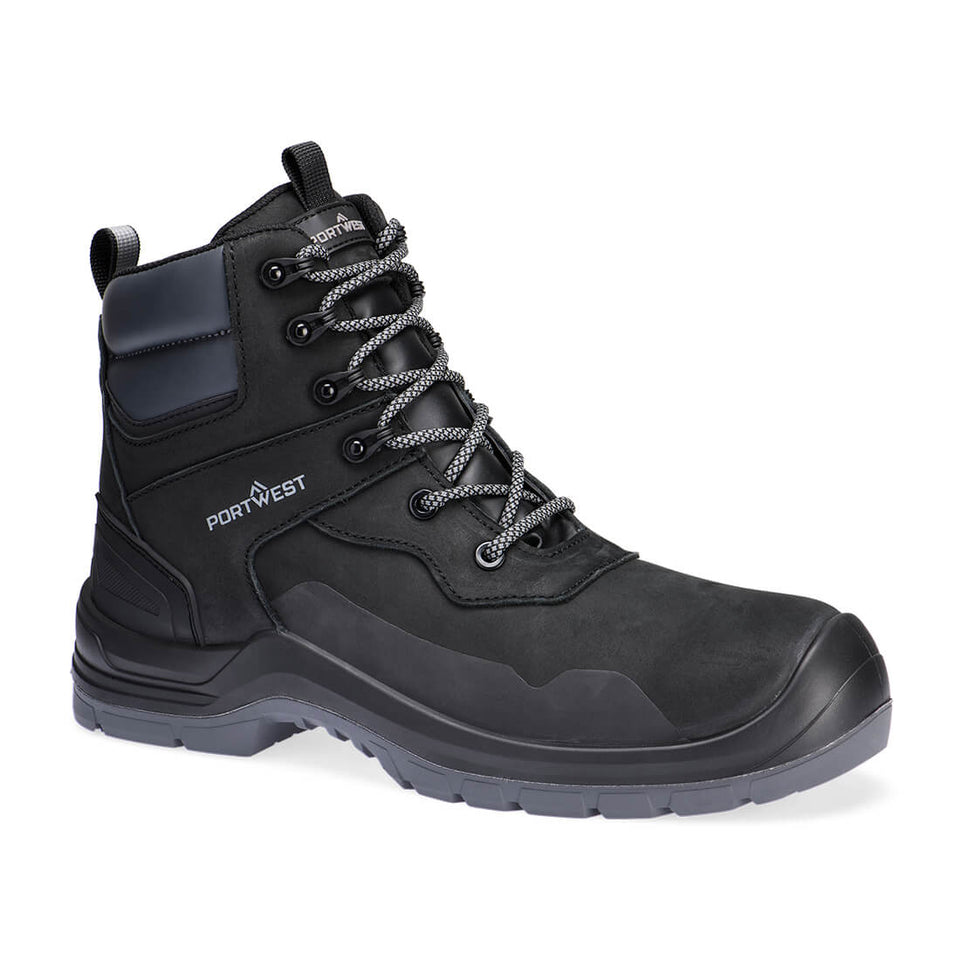 Stivaletto in nabuk con materiale composito S7L LG FO SR SC Portwest personalizzato con logo - Pubblienne