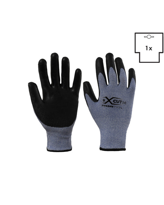 Guanto Taglio C (HPPE-Vetro) / poliuretano X-Glove xglove x glove guanti X-CUT personalizzato con logo - Pubblienne
