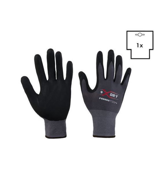 Guanto Nylon-spandex / nitrile micro-schiuma traspirante X-Glove xglove x glove guanti X-DRY personalizzato con logo - Pubblienne