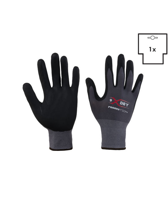 Guanto Nylon-spandex / nitrile micro-schiuma traspirante X-Glove xglove x glove guanti X-DRY personalizzato con logo - Pubblienne