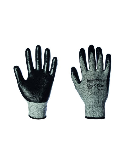 guanto nylon/fibra sintetica palmo nitrile guanti personalizzato con logo - Pubblienne