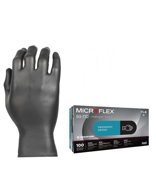 Guanto MicroFlex 93-732 Ansell guanti monouso personalizzato con logo - Pubblienne