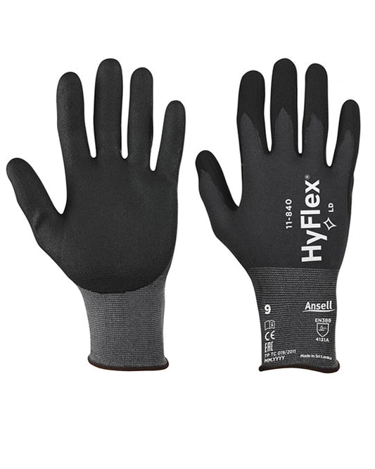 Guanto HyFlex 11-840 Ansell guanti personalizzato con logo - Pubblienne