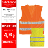 Gilet di Sicurezza - Ale personalizzato con logo - Pubblienne