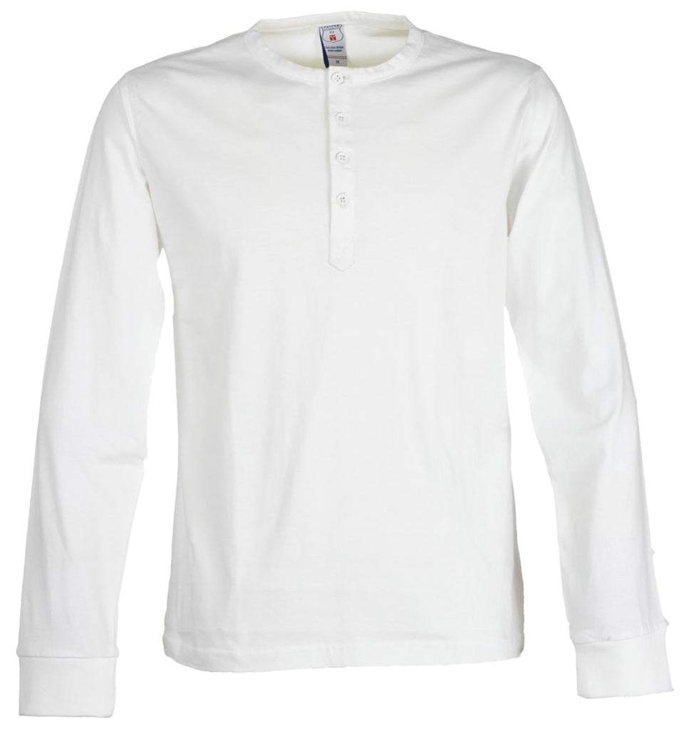 T-shirt uomo c/bottoni e manica lunga HARBOUR PAYPER personalizzato con logo - Pubblienne