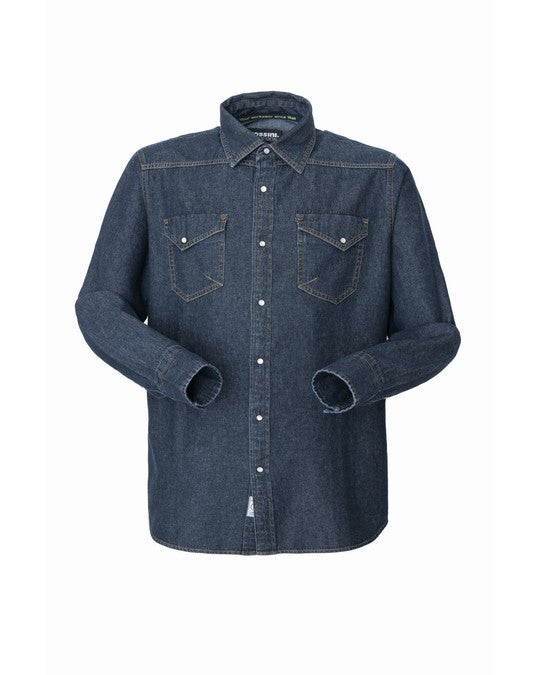 jeans Camicia Denim Jazz jeans personalizzato con logo - Pubblienne
