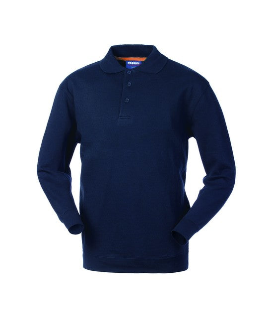 Felpa Tokyo collo polo personalizzato con logo - Pubblienne