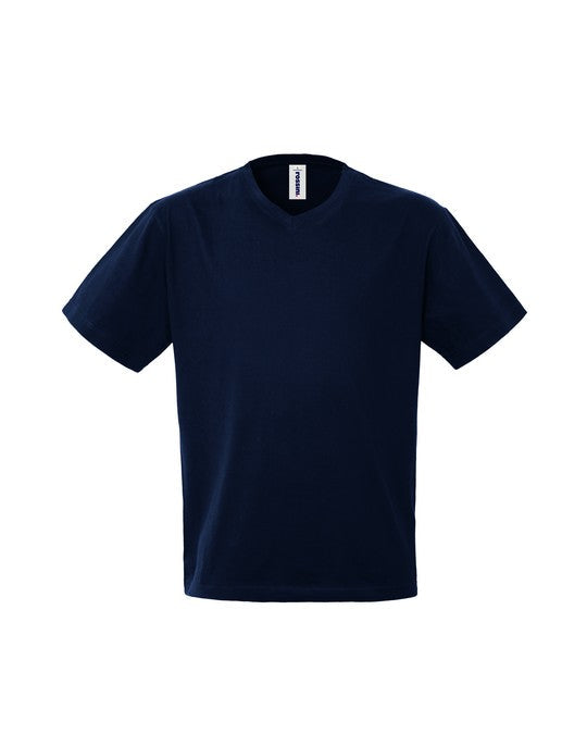 T-shirt Rodi collo a V personalizzato con logo - Pubblienne