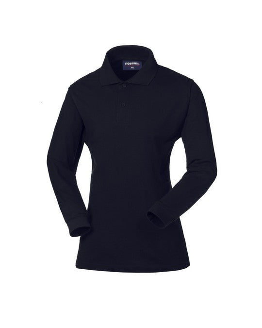Polo donna Lizard manica lunga personalizzato con logo - Pubblienne
