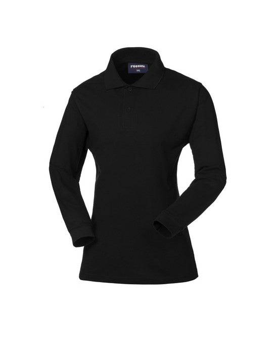 Polo donna Lizard manica lunga personalizzato con logo - Pubblienne
