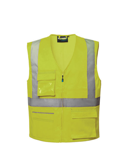 Gilet Ken Hi-vis Gilet Hi-vis personalizzato con logo - Pubblienne