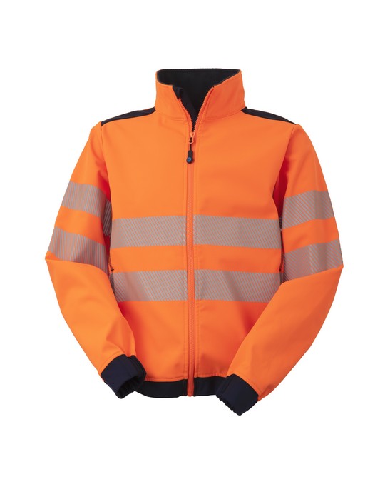 Giubbotto Softshell Byron Hi-Vis personalizzato con logo - Pubblienne