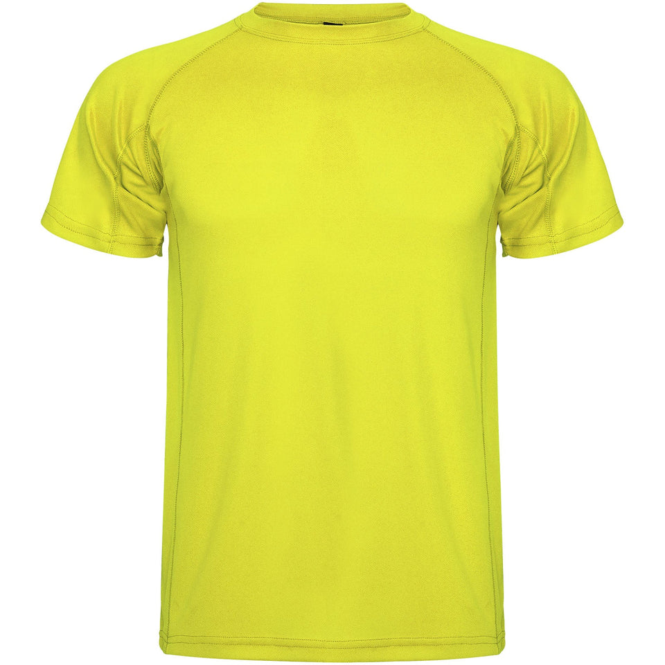 T-shirt sportiva a maniche corte da bambino Montecarlo personalizzato con logo - Pubblienne