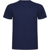 T-shirt sportiva a maniche corte da bambino Montecarlo personalizzato con logo - Pubblienne