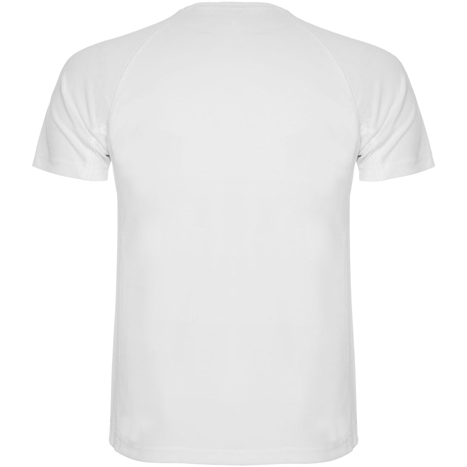 T-shirt sportiva a maniche corte da bambino Montecarlo personalizzato con logo - Pubblienne