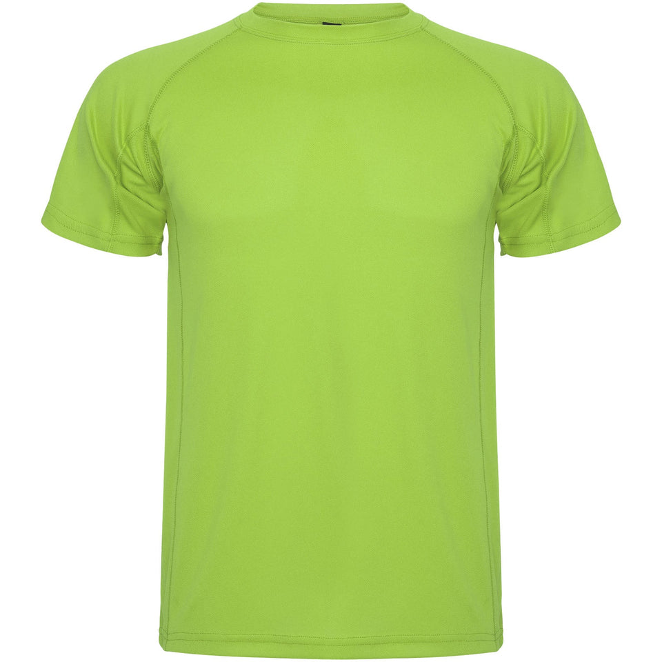 T-shirt sportiva a maniche corte da bambino Montecarlo personalizzato con logo - Pubblienne