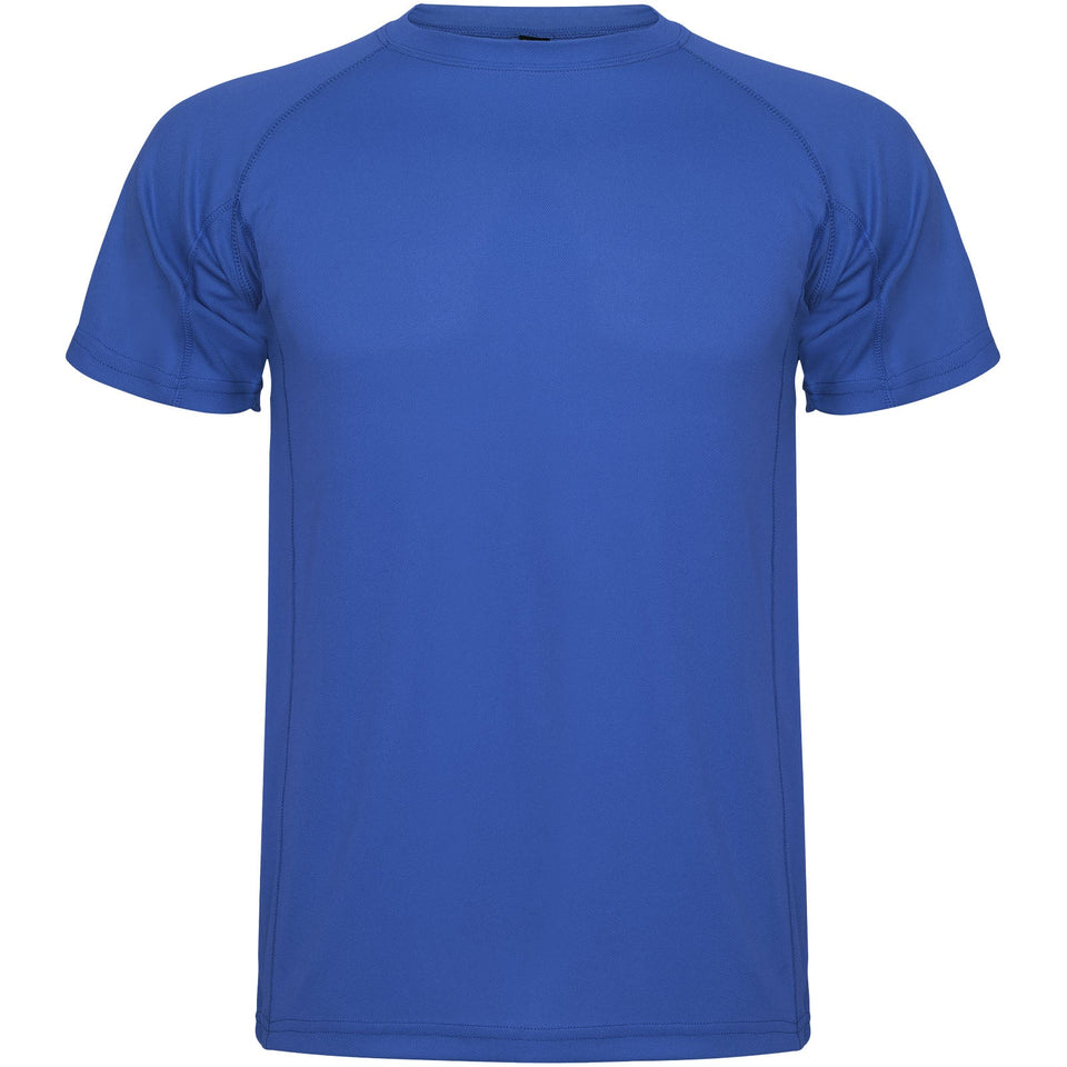 T-shirt sportiva a maniche corte da bambino Montecarlo personalizzato con logo - Pubblienne