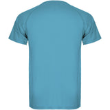 T-shirt sportiva a maniche corte da bambino Montecarlo personalizzato con logo - Pubblienne