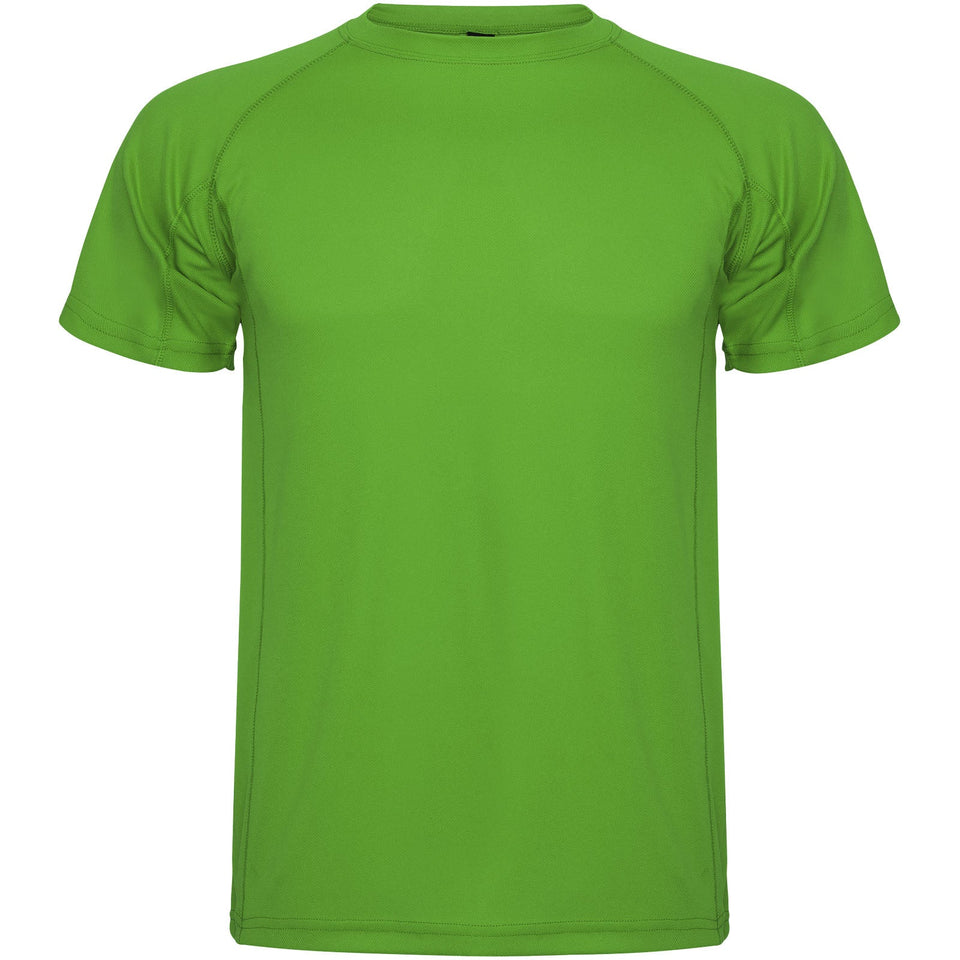 T-shirt sportiva a maniche corte da bambino Montecarlo personalizzato con logo - Pubblienne