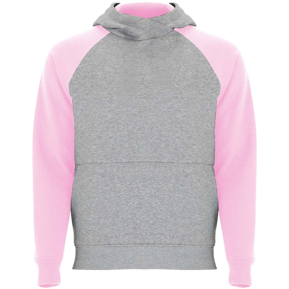Felpa con cappuccio bicolore da bambino Badet personalizzato con logo - Pubblienne